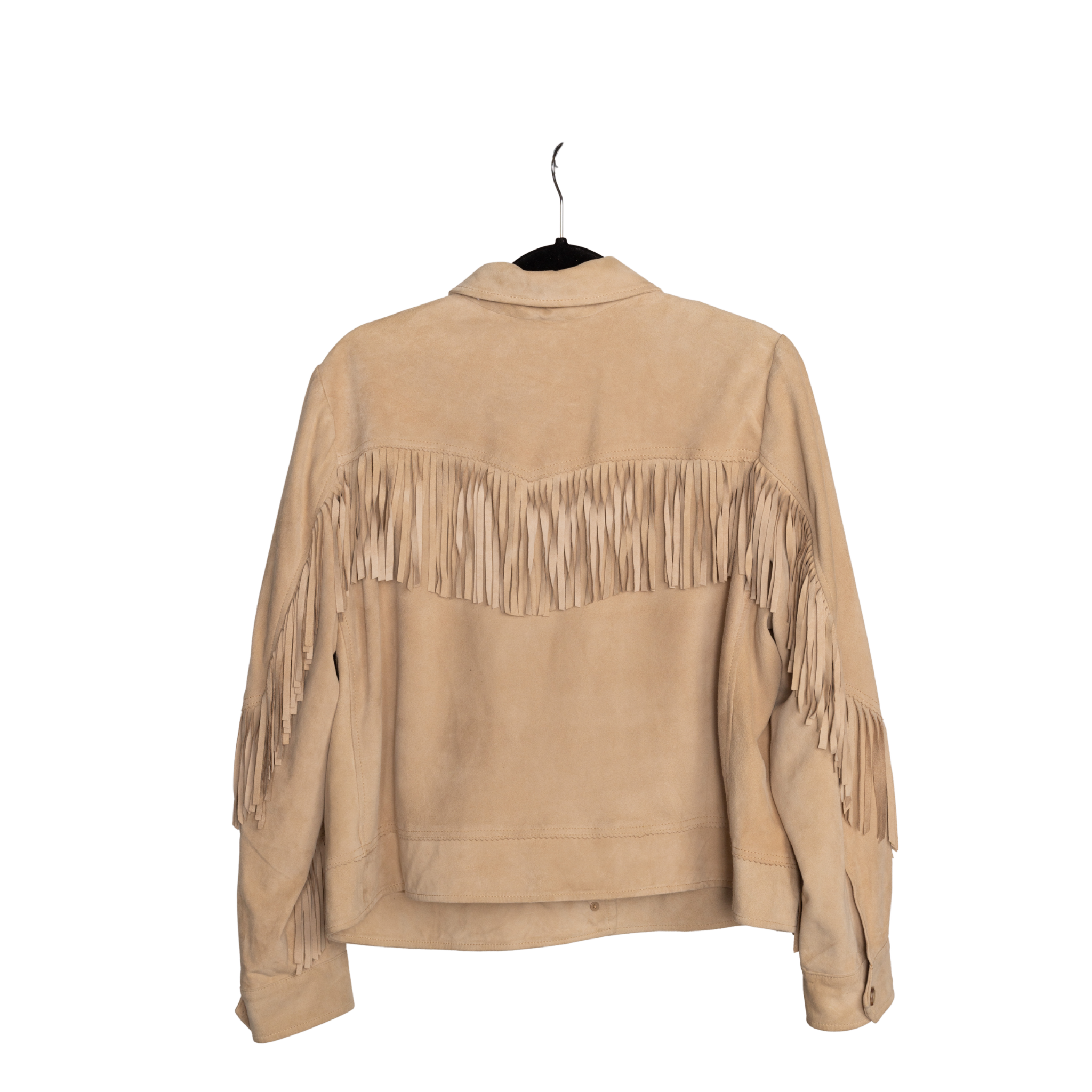 Ralph Lauren Suede Fringe Western Jacket