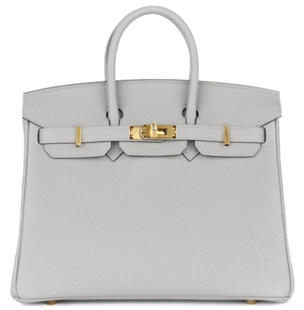 Hermès Birkin 30 in Gris Mouette Togo with Gold Hardware