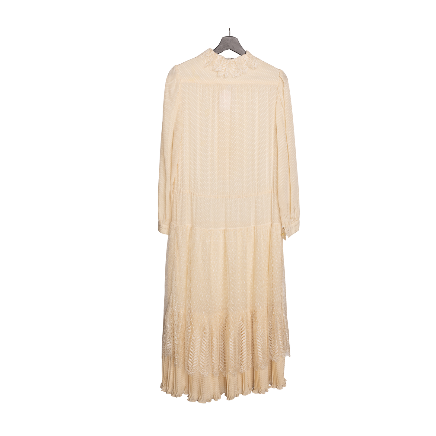 Vintage Parisian Silk Wedding Dress