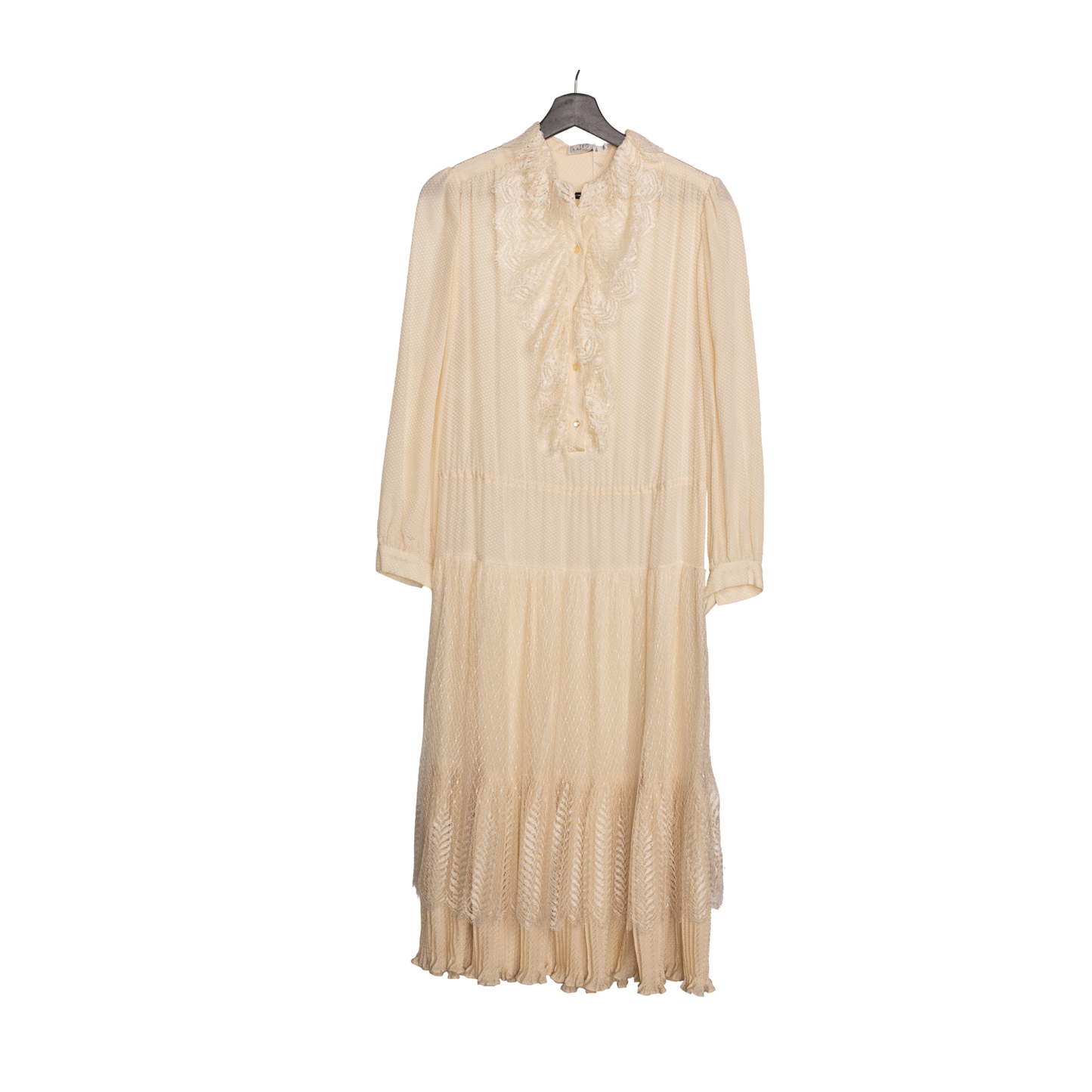 Vintage Parisian Silk Wedding Dress